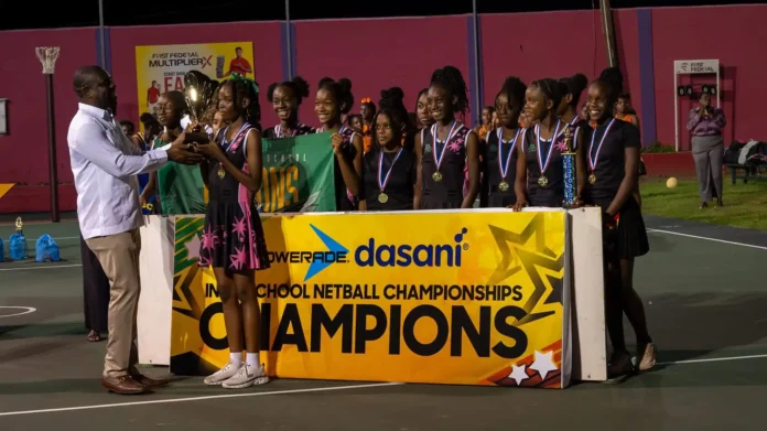 Cayon High School Falcons Secures First Place in Inter-School Netball Championship.