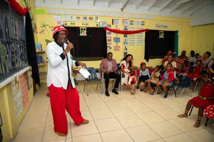 PM Drew Attends Deane Glasford Primary School's Christmas Concert, Commends Students' Talent.