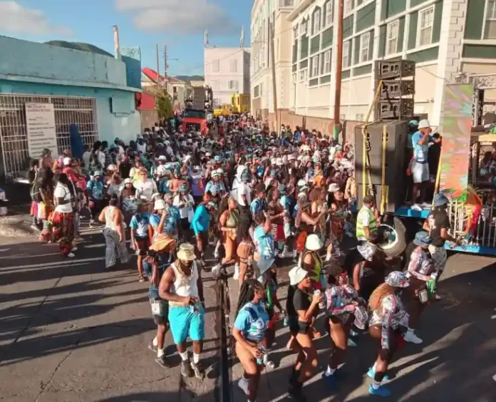 Samal Duggins congratulates winners and participants of Sugar Mas 53