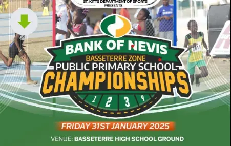 Zonal Series 2025: Bank of Nevis Basseterre Zone Primary School Championships next Zonal Series 2025: Bank of Nevis Basseterre Zone Primary School Championships next