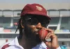West Indies team won 2nd Test match against Pakistan with 120 runs; series ties at 1-1