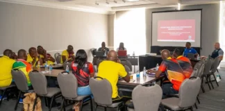 West Indies Women's Head Coach joins seminar with 39 players from six regional teams