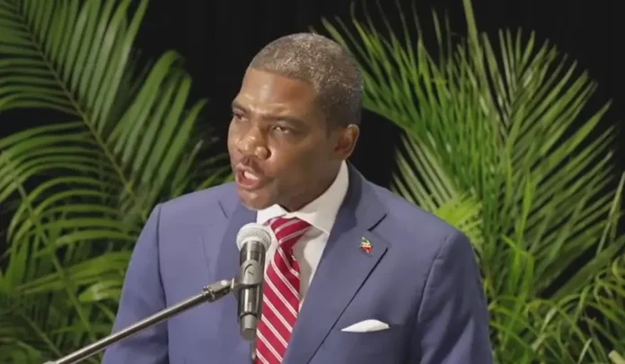 PM Terrance Drew opens Global Sustainable Island Summit in St Kitts and Nevis, Image: facebook