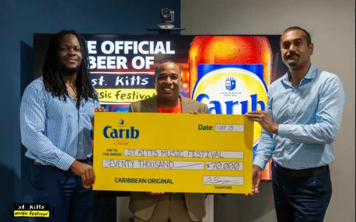 image-6 Carib is the official beer of the St Kitts Music Festival, announced the Platinum sponsors of the 27th edition of the festival.