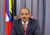 Prime Minister Gaston Browne virtually addressed the 74th World Health Assembly taking place in Geneva on Monday, 24th May, 2021