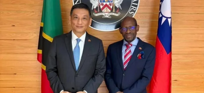 Screenshot_20250729-224832.Facebook Dr Denzil Douglas meets New Taiwanese Ambassador Edward Ling-Wen Tao
