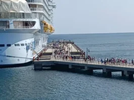 Wonder of the Seas bring 6,600 passengers to Port Zante, Image: Facebook