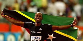 St kitts and Nevis celebrates Kim Collins Day,Image: facebook