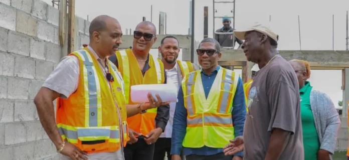 Screenshot_20250802-234552.Facebook PM Terrance Drew visits construction site of Joshua Obadiah Primary School