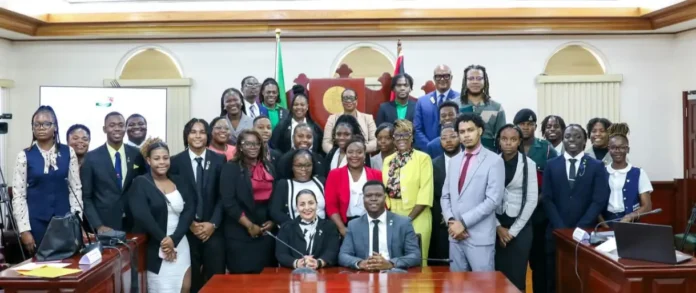 Screenshot_20250821-021504.Facebook SKNYPA is hosting the inaugural OECS youth parliament in collaboration with their Antigua and Barbuda counterparts.