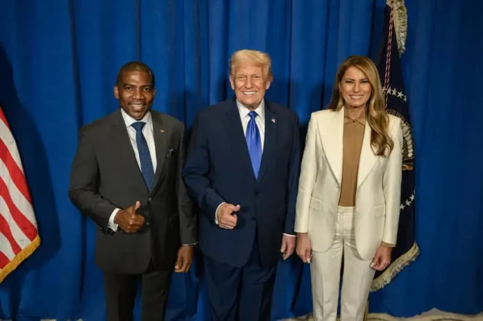 556844426_1226690466145929_5032677948773676828_n Dr Terrance Drew with President Donald Trump and First Lady