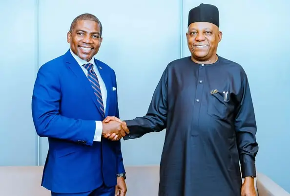 557632862_1228213645993611_4592377423144652811_n (1) PM Terrance Drew meets Nigerian VP Kashim Shettima, Image: Facebook