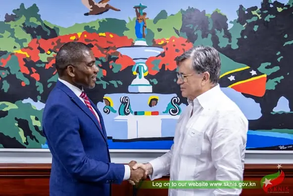 556842591_1237813438385550_495424357000406921_n PM Terrance Drew met with the Director General of the Inter-American Institute for Cooperation on Agriculture (IICA) Dr. Manuel Otero.