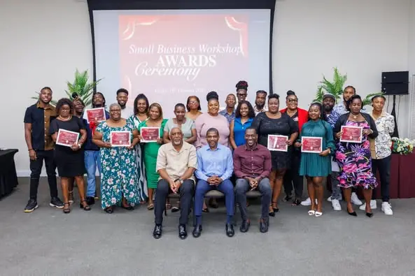 558914240_10161229178091537_311847107768618726_n Dr Terrance Drew congratulated the attendants of the Small Business Boot Camp for the successful completion of the graduate programme.