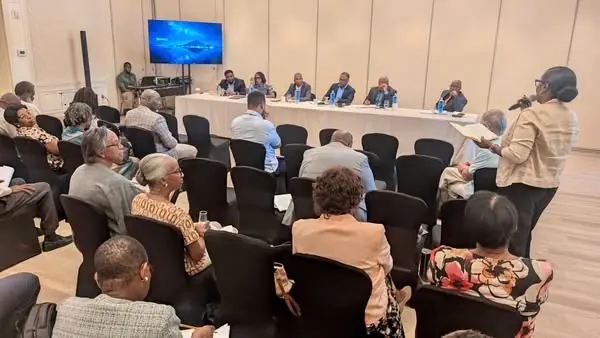 560061599_10166150157286102_8322978962605307296_n Premier of Nevis, Mark Brantley and his cabinet at the NIA have continued their consultation with the religious stakeholders.