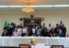 Prime Minister Dr. Terrance Drew met with the students of St. Kitts and Nevis who are studying in Taiwan during a lunch meeting.