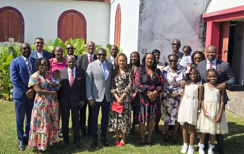 PM Terrance Drew, Cabinet welcome new year with Church service