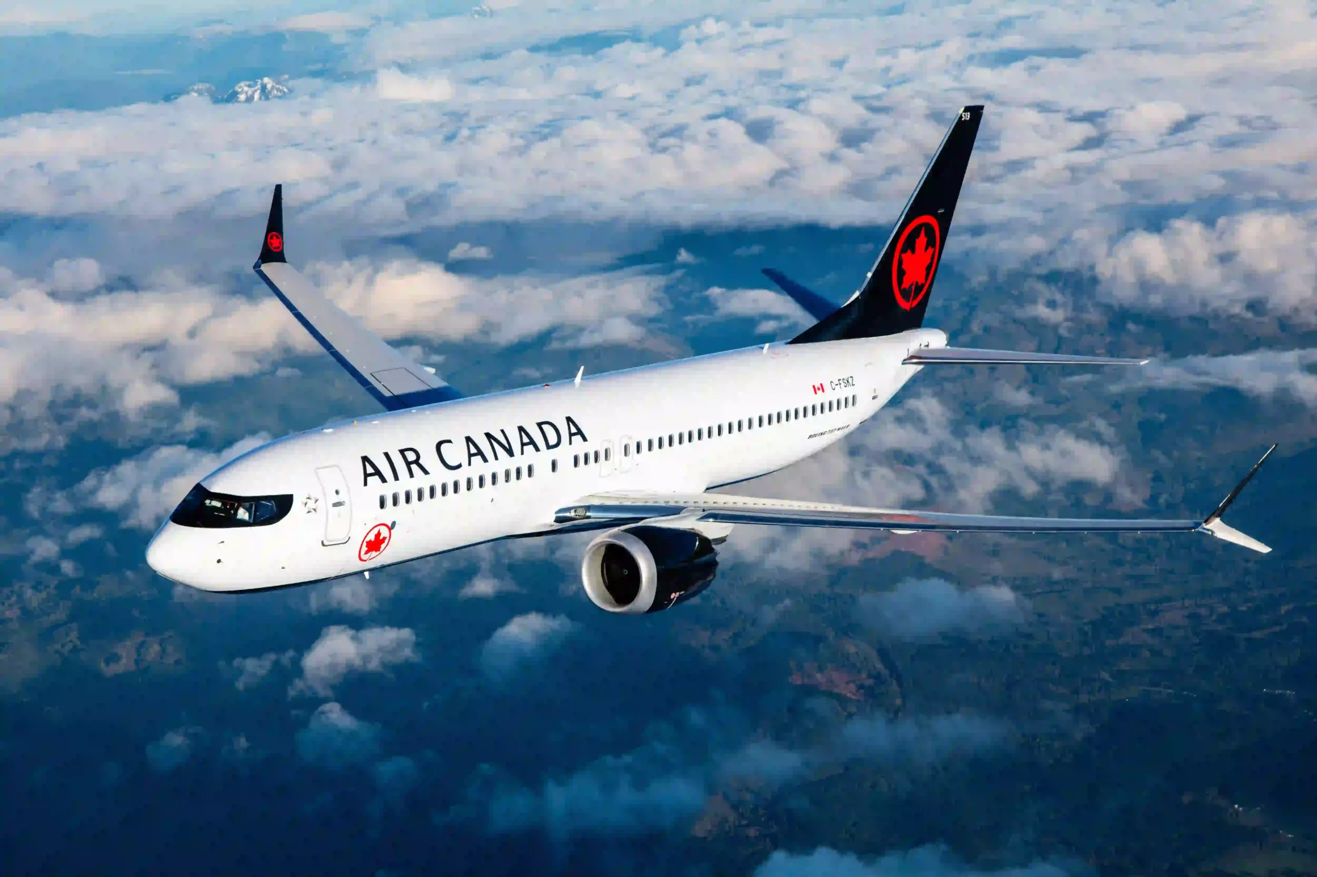 Air Canada opens rebooking for passengers affected by Closure of Airspace