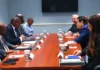 PM Terrance Drew meets US Secretary of State Marco Rubio during CARICOM Summit