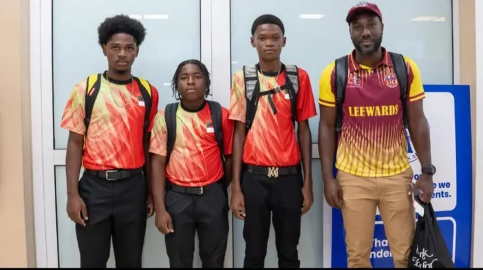 654309971_1461694335967409_7383417863765792108_n 3 Kittitian Cricketers Depart for Antigua to Join Leeward Islands Under-15 Training Camp