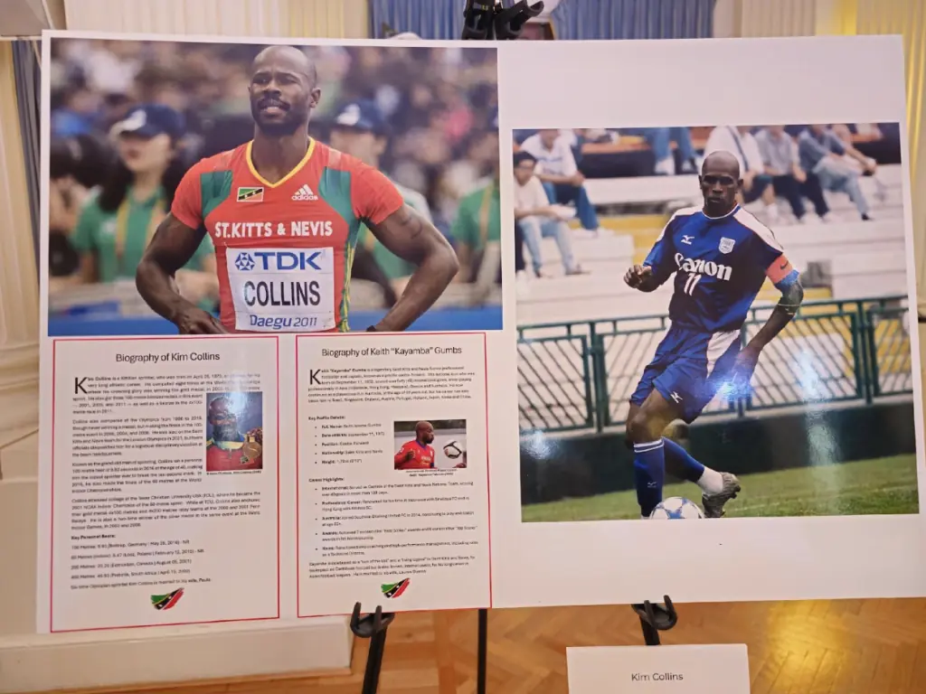 Kim Collins, Keith ‘Kayamba’ Gumbs Honoured by OAS as Outstanding Athletes of African Descent