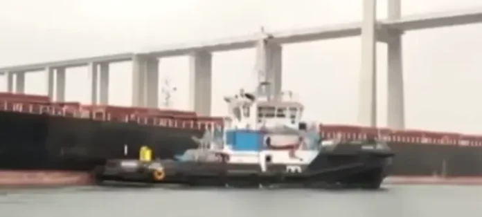 image (30) Cargo Vessel with St. Kitts and Nevis flag hijacked Near Somalia