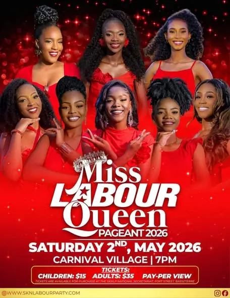 Miss Labour Queen 2026 Pageant Set for May 2 in Basseterre