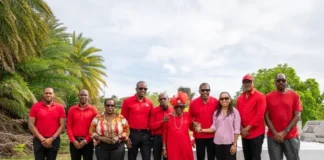SKNLP and the St. Kitts and Nevis Trade & Labour Union came together to pay tribute to the fallen heroes of the Labour Movement.