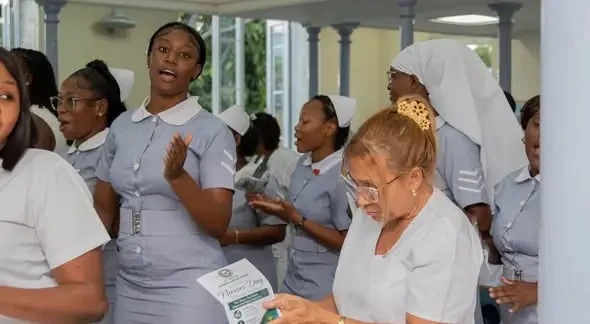 St Kitts and Nevis Begins Nurses Week Celebrations with March and Church Service