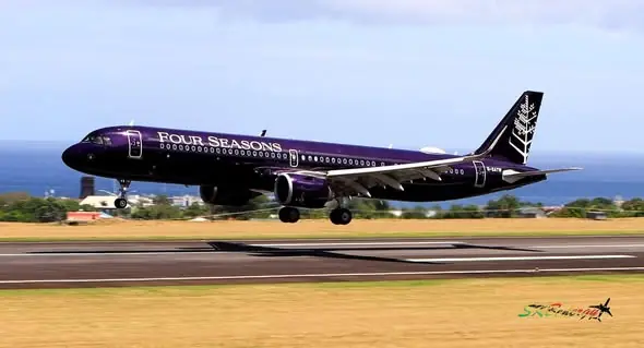 702503263_10162096286691537_4147737468765727237_n Airbus A321-253NX(LR) of the Four Seasons Hotels and Resorts landed in St. Kitts on Tuesday 19, May 2026.