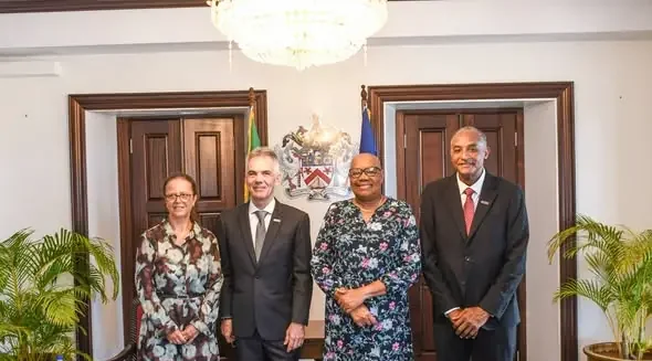 728305718_2117689959630839_9214097449335054055_n Pascal Bornoz Presents Credentials to Marcella Liburd, Strengthening Bilateral Relations