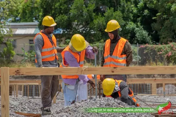 Dr. Drew Highlights Progress on New Basseterre High School