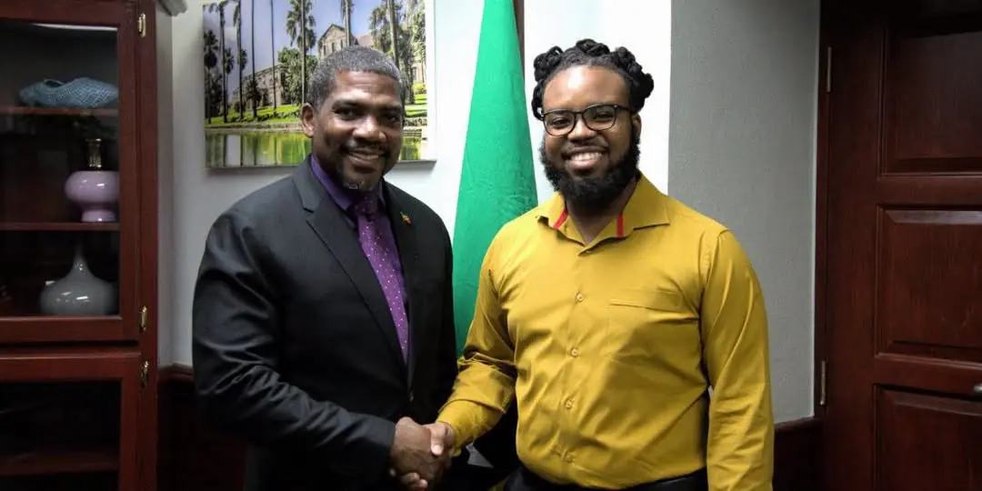 Prime Minister Celebrates Kiandre Weekes’ Academic Excellence