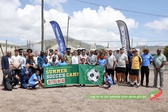 St. Kitts and Nevis Launches 4th Annual Crime Intervention Summer Soccer Camp