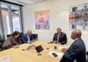 Dr Terrance Drew met with the Immediate Past President and Chairman of the Board of Directors of Afreximbank, Benedict Oramah