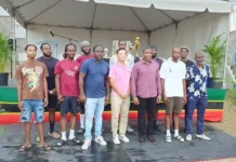Taiwan Ambassador Joins PM Drew for Opening of St. Peter's Football League