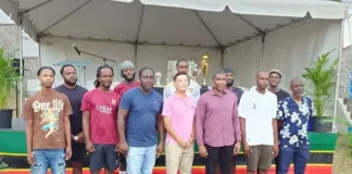 Taiwan Ambassador Joins PM Drew for Opening of St. Peter's Football League