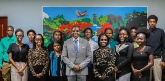The Prime Minister Dr Terrance Drew welcomed the latest cohort of the L.E.A.D Programme