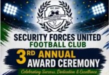 Security Forces United Football Club announced the date of the 3rd Annual Award Ceremony for celebrating sports excellence in the country.