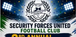 Security Forces United Football Club announced the date of the 3rd Annual Award Ceremony for celebrating sports excellence in the country.