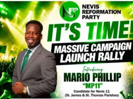 NRP to Launch Mario Phillip as Constituency 11 Candidate