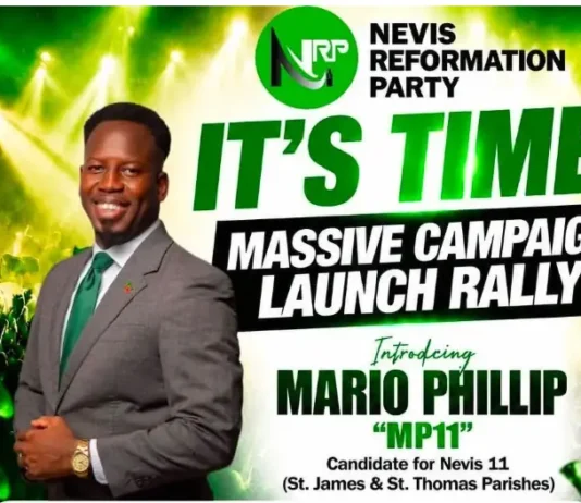 NRP to Launch Mario Phillip as Constituency 11 Candidate