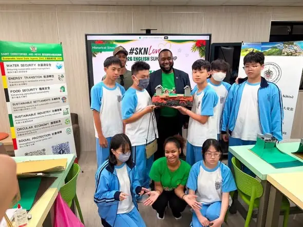 Taiwan Summer Camp Showcases St. Kitts and Nevis’ Sustainable Island State Vision