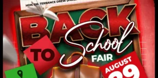 PM Drew announces Back to School Fair for Constituency 8