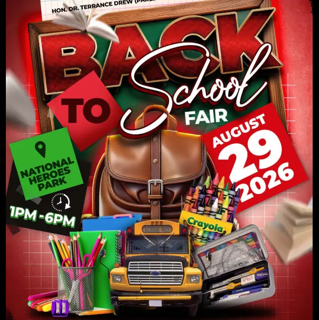 PM Drew announces Back to School Fair for Constituency 8