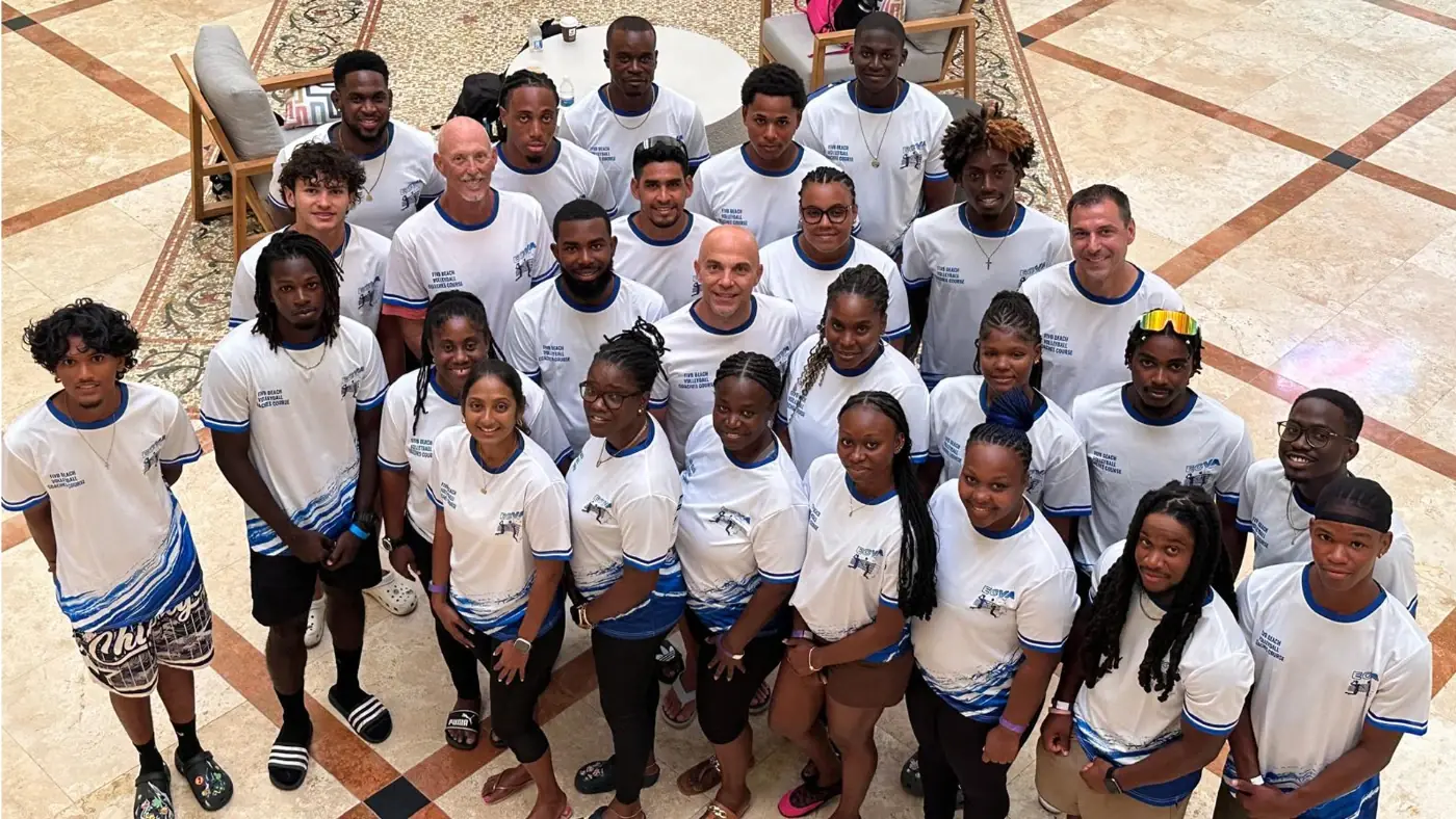 25 Coaches Gain International Training at FIVB Course in St. Kitts