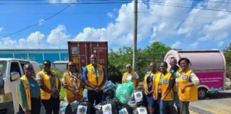 Basseterre Lions Club Leads Recycling Drive, Collects 3,600 Plastic Bottles