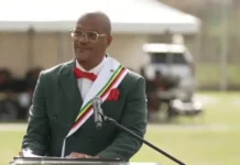 Hanley Leads National Heroes Day Tribute at National Heroes Park