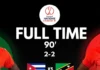 The second CONCACAF  Nations League clash between the table toppers, Cuba and St. Kitts and Nevis also ended in a 2-2 draw.