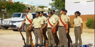 SKNDF Cadet Corps Wins Regional Drill Competition in Anguilla
